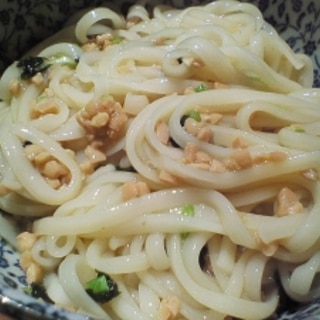 釜揚げ納豆うどん